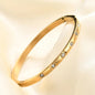 Shimmer Edge Bangle Bracelet