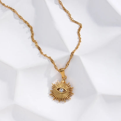 Evil Eye Minimalistic Neckchain