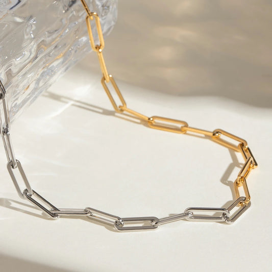 Gold-Silver Echo Neckchain