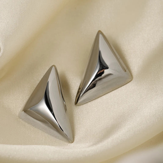 Silver Prism Shine Earrings