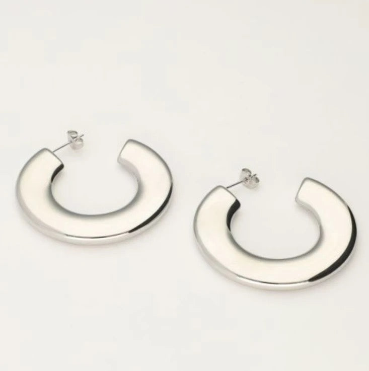 Statement Circle Hoop Earrings