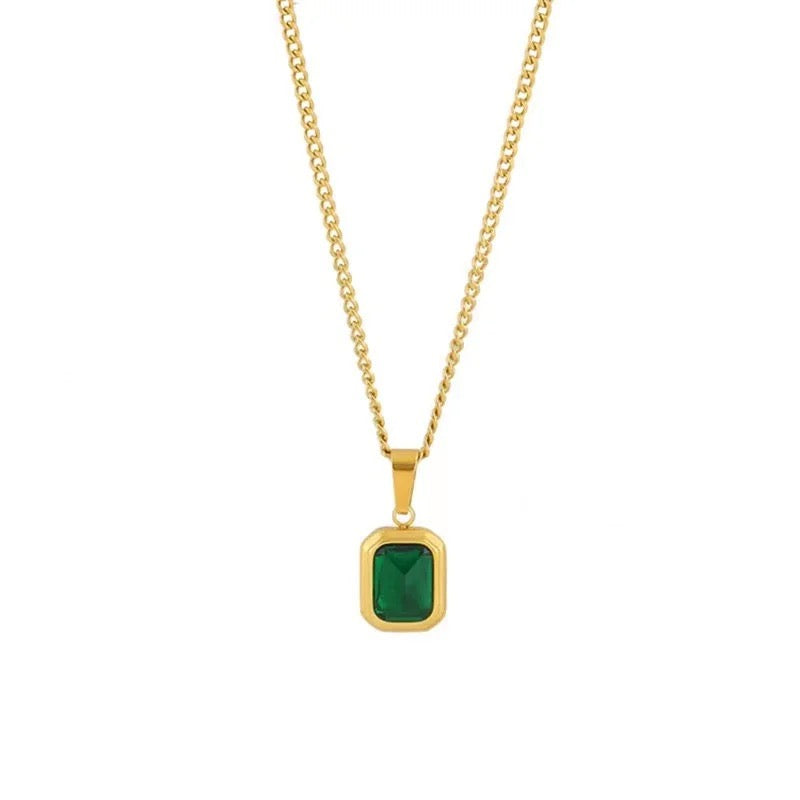 Emerald Glow Neckchain