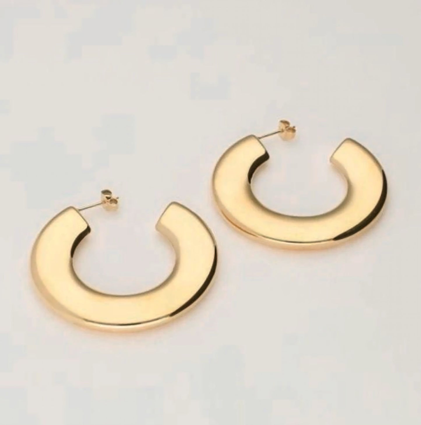 Statement Circle Hoop Earrings