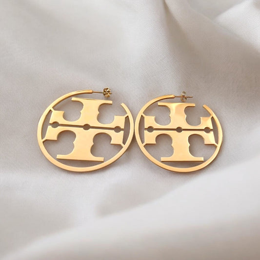 Tory and Burch Hoop Earrings